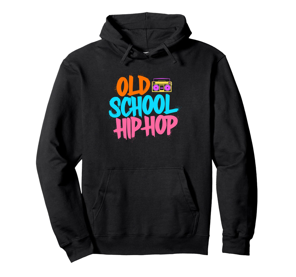 Old School Hip Hop 80S 90S Graffiti Hoodie - Aesthetic Graphic for Adults - T-Shirt, Sweatshirt, Hoodie