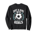 Goal Keeper And Soccer Lover Sweatshirt - Aesthetic Graphic for Adults - T-Shirt, Sweatshirt, Hoodie