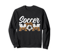 Soccer Mom Game Day Leopard Sweatshirt - Aesthetic Graphic for Adults - T-Shirt, Sweatshirt, Hoodie