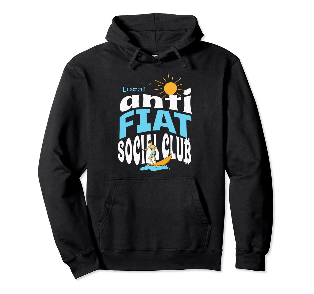 Anti Fiat Social Club Surf Hoodie - Trendy Graphic Men Women - T-Shirt, Sweatshirt, Hoodie