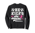 Mom Both Soccer And Dance Mom Sweatshirt - Streetwear Style Men Women - T-Shirt, Sweatshirt, Hoodie