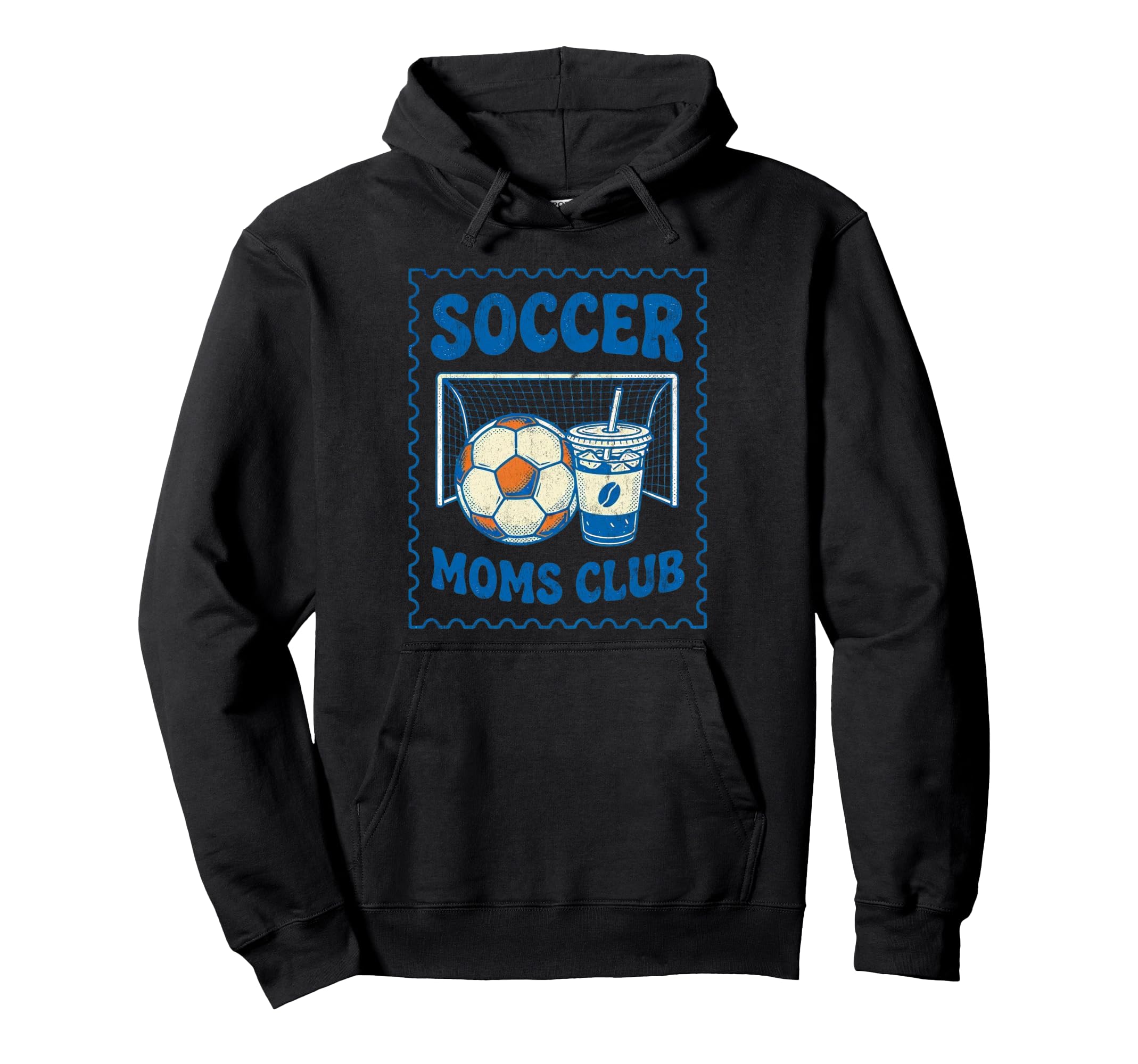 Soccer Mom Soccer Moms Club Funny Goal Hoodie - Unique Graphic for Adults - T-Shirt, Sweatshirt, Hoodie