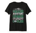 Soccer Assistant Coach Like Head Coach T-Shirt - Custom Art Print Unisex - T-Shirt, Sweatshirt, Hoodie