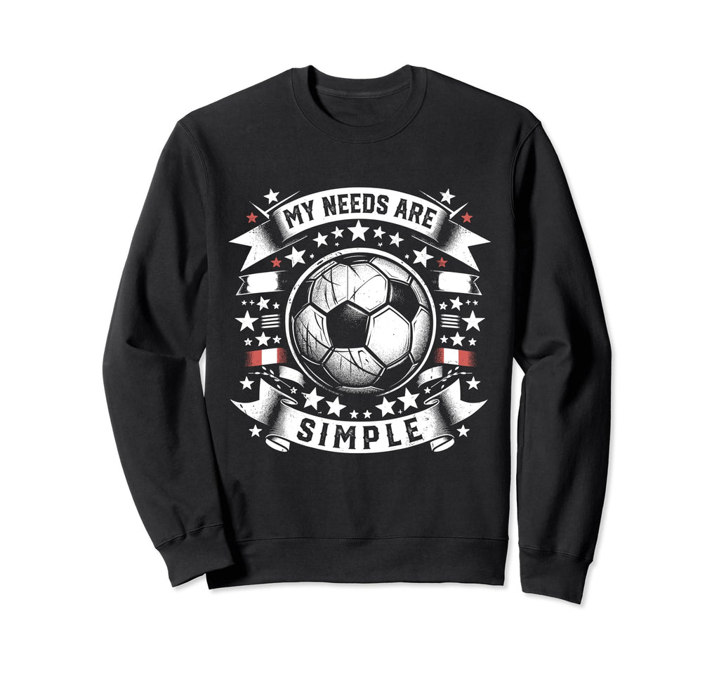 Soccer Player Soccer Sweatshirt - Unique Graphic Unisex - T-Shirt, Sweatshirt, Hoodie