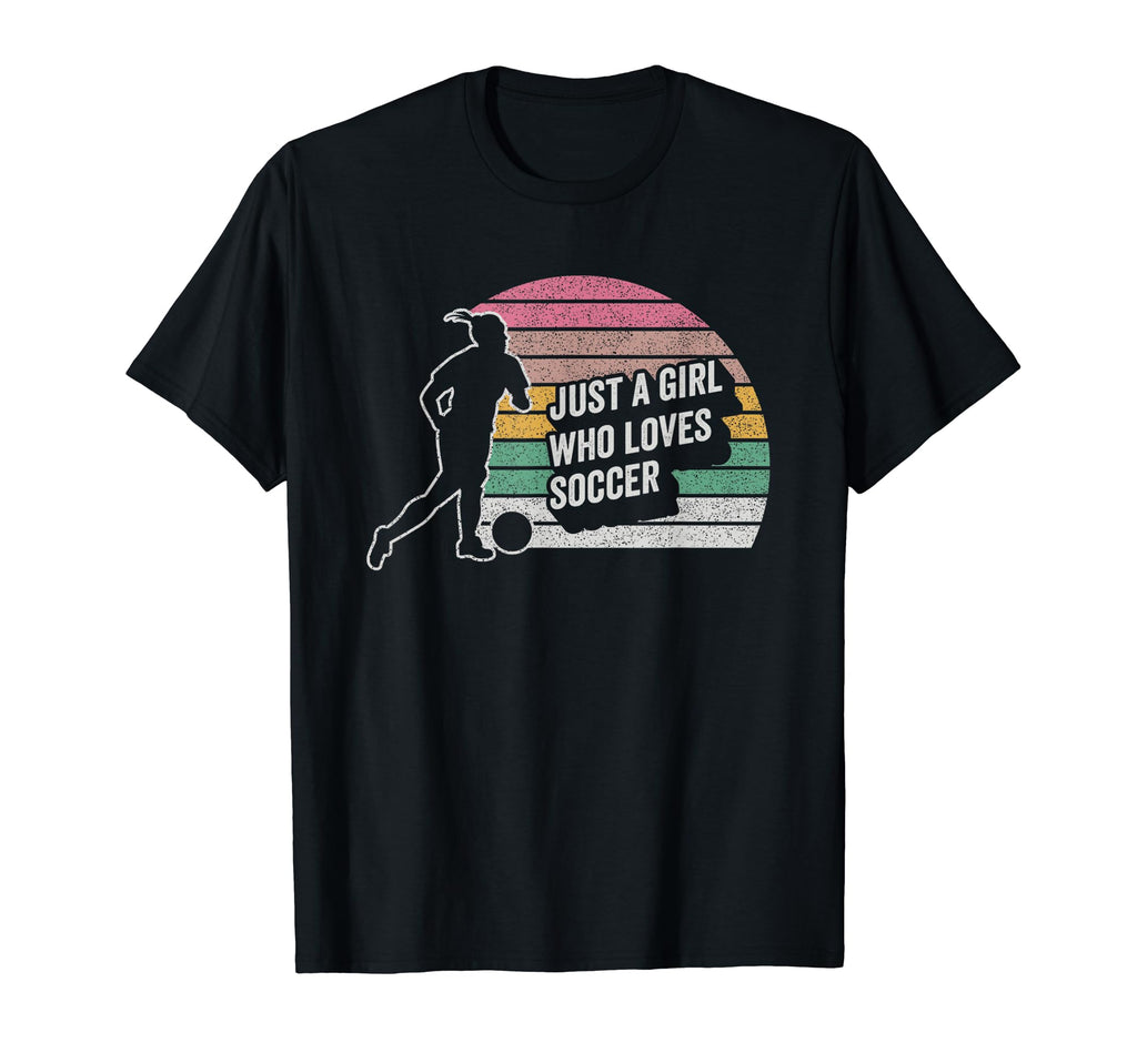 Just Who Loves Soccer Gift T-Shirt - Graphic Print Men Women - T-Shirt, Sweatshirt, Hoodie