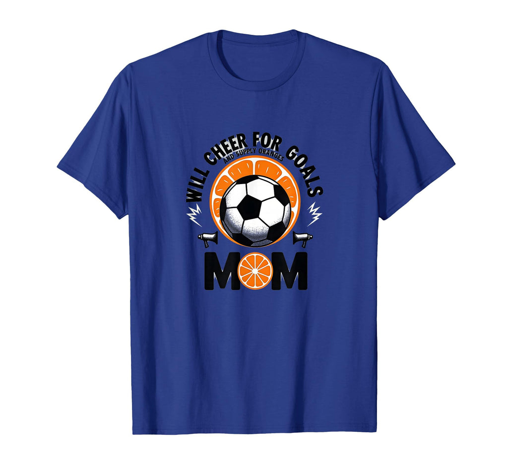 Soccer Mom Cheer Goals Flag Football Sweatshirt - Custom Art Print Unisex - T-Shirt, Sweatshirt, Hoodie