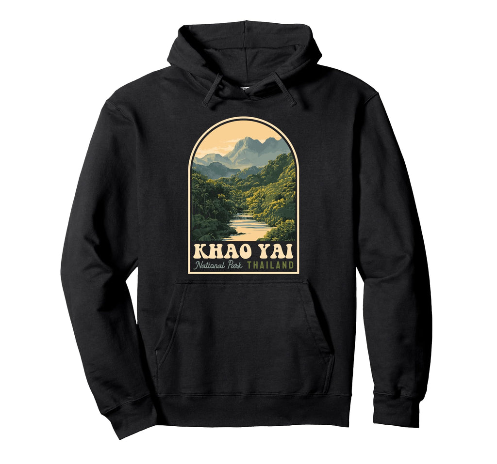 Khao Yai National Park Thailand Souvenir Hoodie - Streetwear Style Unisex - T-Shirt, Sweatshirt, Hoodie