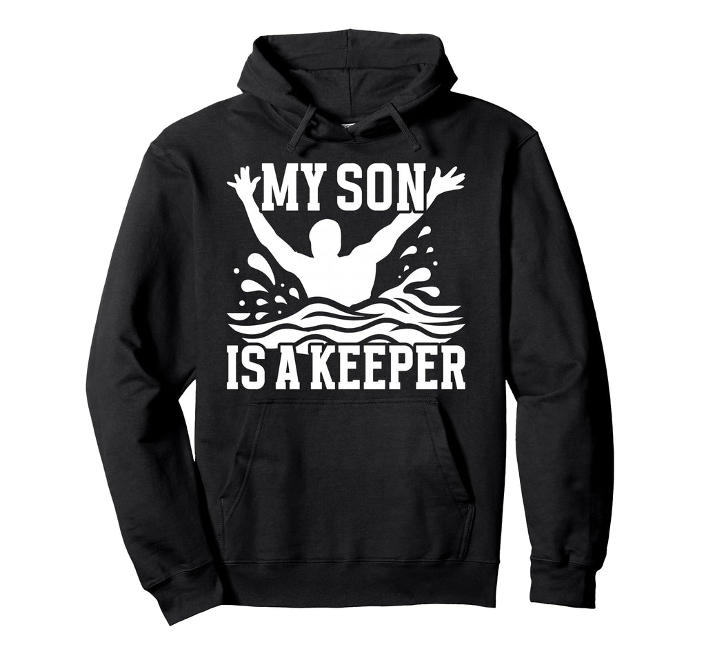Proud Water Polo Keeper Mom Water Polo Hoodie - Novelty Apparel for Adults - T-Shirt, Sweatshirt, Hoodie