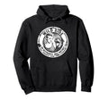 Punk And Dog 90S Grunge Badge Patch Hoodie - Novelty Apparel for Adults - T-Shirt, Sweatshirt, Hoodie