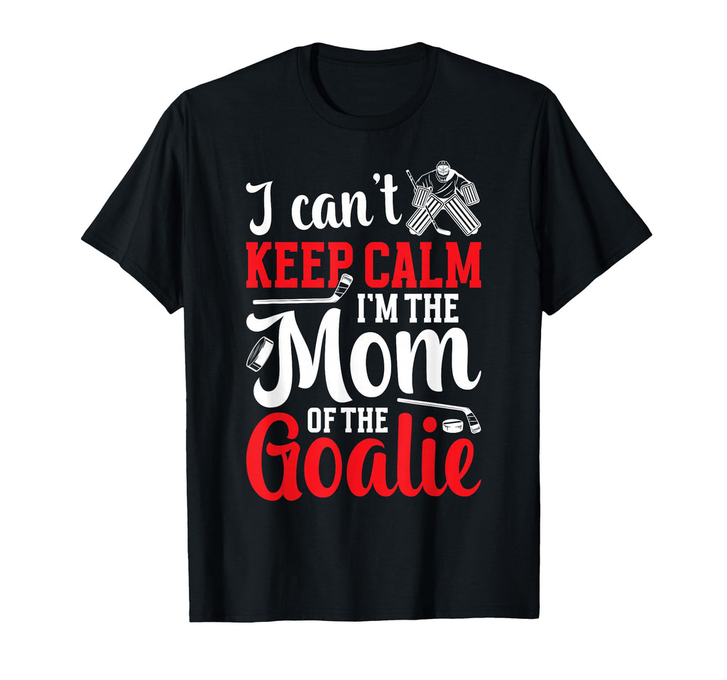 Im Hockey Goalkeeper Mom Hockey T-Shirt - Minimalist Print Men Women - T-Shirt, Sweatshirt, Hoodie
