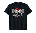 Mom Both Leopard Volleyball Soccer T-Shirt - Custom Art Print for Adults - T-Shirt, Sweatshirt, Hoodie