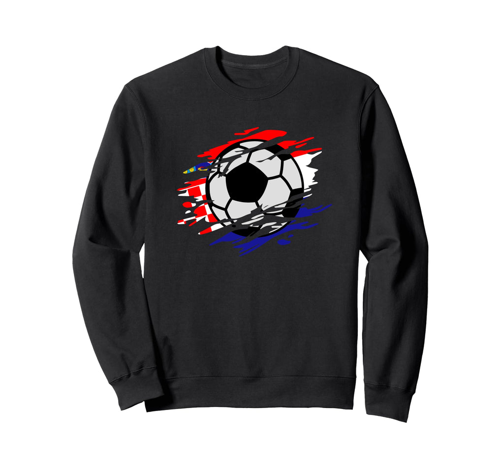Nogomet Hrvatska Croatia Football And Sweatshirt - Unique Graphic Unisex - T-Shirt, Sweatshirt, Hoodie