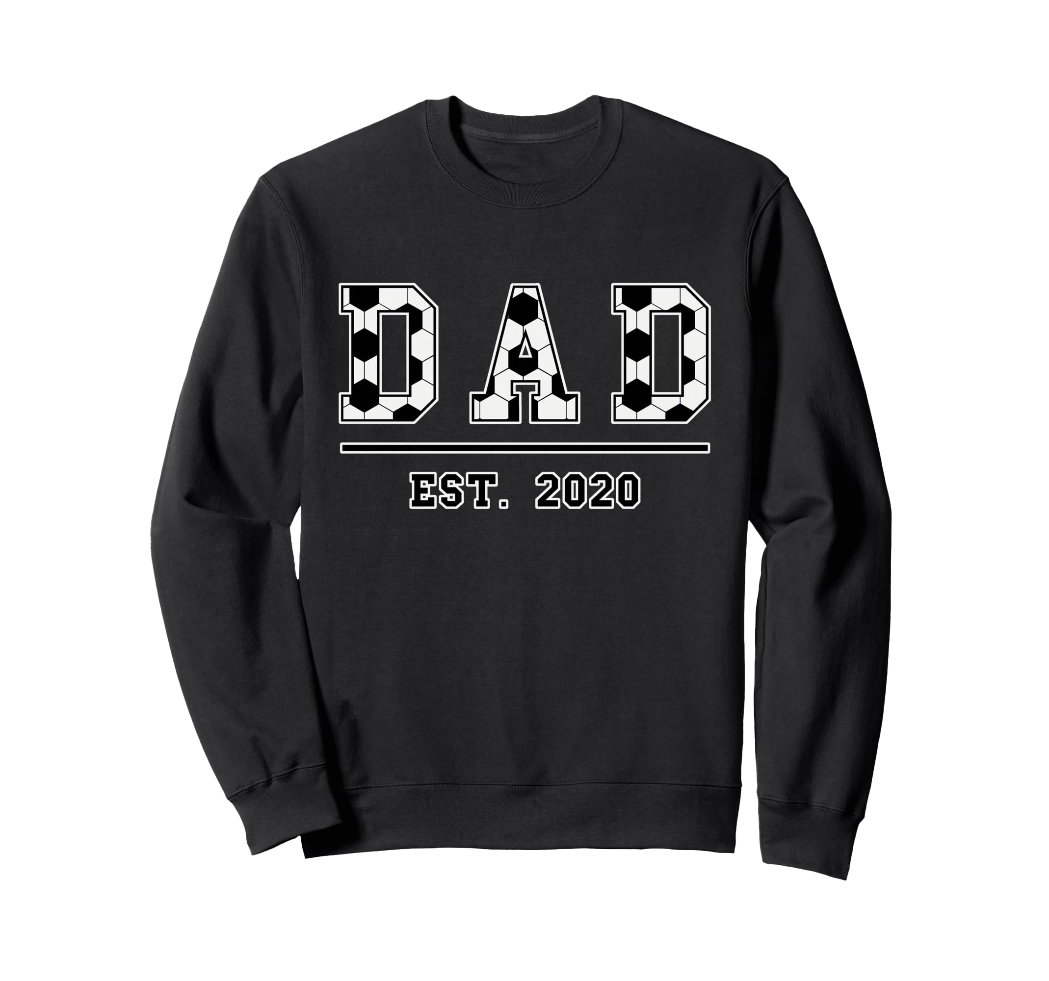 Dad Est 2020 Funny Sports Sweatshirt - Casual Everyday Wear for Adults - T-Shirt, Sweatshirt, Hoodie