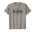 Acadia National Park Tree Hexagon T-Shirt - Fun Novelty Design Unisex - T-Shirt, Sweatshirt, Hoodie