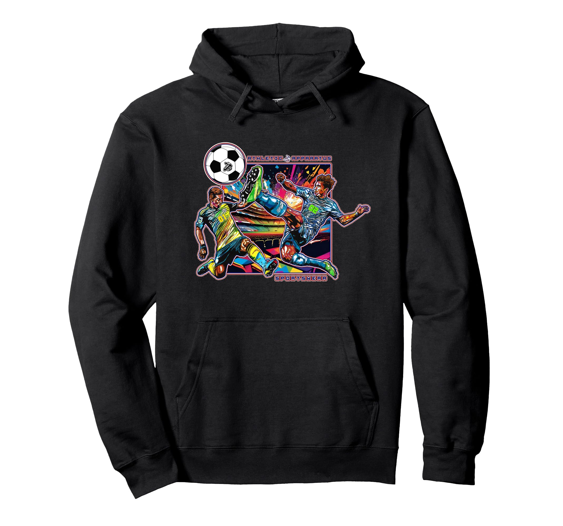Soccer Champions Sportswear All Ages Hoodie - Fun Novelty Design for Adults - T-Shirt, Sweatshirt, Hoodie