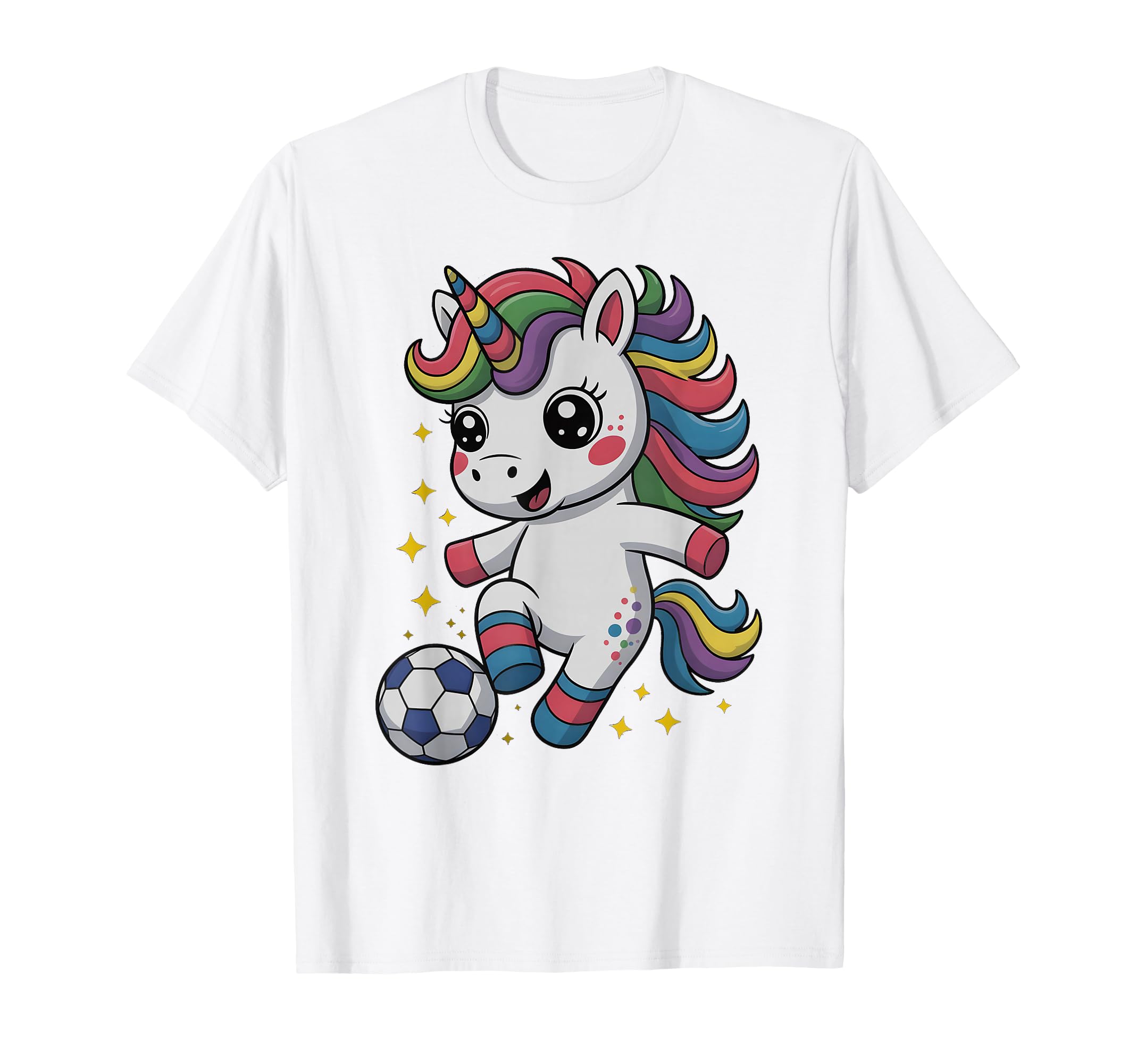 Kawaii Soccer Just Who Loves T-Shirt - Fun Novelty Design Men Women - T-Shirt, Sweatshirt, Hoodie