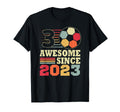 Awesome 3 Since 2023 Soccer 3Rd Birthday T-Shirt - Custom Art Print Unisex - T-Shirt, Sweatshirt, Hoodie