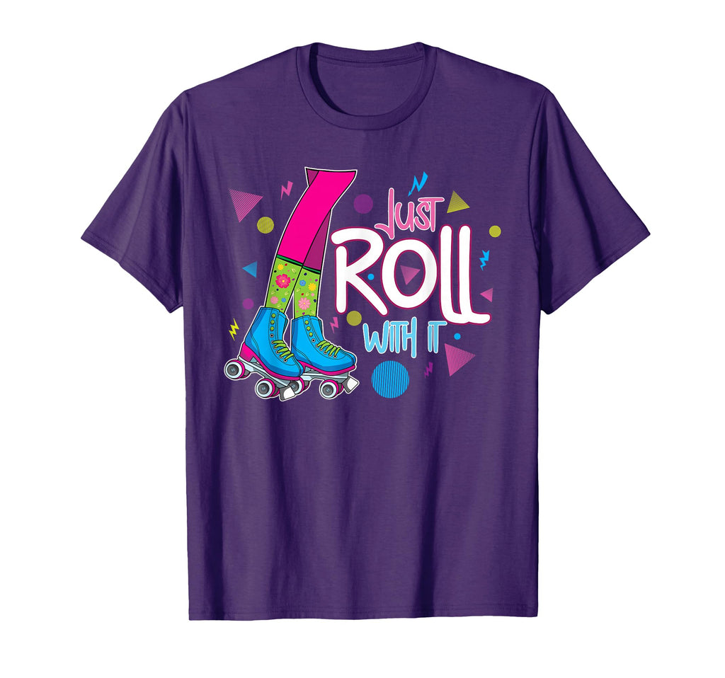 Roller Skating Gift 80S Rollerskates Disco T-Shirt - Trendy Graphic Unisex - T-Shirt, Sweatshirt, Hoodie