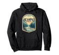 Olympic National Park Compass And Hoodie - Casual Everyday Wear for Adults - T-Shirt, Sweatshirt, Hoodie