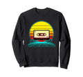 Sunset Cassette Tape Sweatshirt - Novelty Apparel for Adults - T-Shirt, Sweatshirt, Hoodie