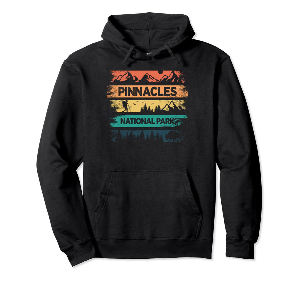 Pinnacles National Park Us Pinnacles Hoodie - Minimalist Print Men Women - T-Shirt, Sweatshirt, Hoodie