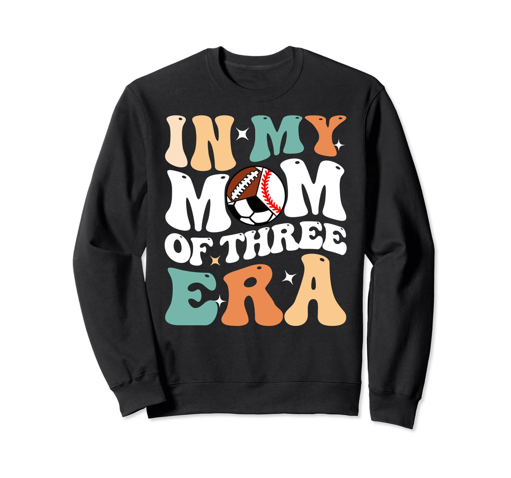 My Mom Three Era Funny Baseball Sweatshirt - Aesthetic Graphic Men Women - T-Shirt, Sweatshirt, Hoodie