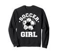 Soccer Funny Soccer Ball Distressed Sweatshirt - Novelty Apparel Men Women - T-Shirt, Sweatshirt, Hoodie