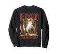 Redwood Usa National Park Sweatshirt - Fun Novelty Design Unisex - T-Shirt, Sweatshirt, Hoodie