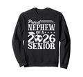 Proud Nephew 2026 Senior Soccer Sweatshirt - Custom Art Print for Adults - T-Shirt, Sweatshirt, Hoodie
