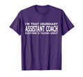 Assistant Coach Job Title Employee T-Shirt - Fun Novelty Design for Adults - T-Shirt, Sweatshirt, Hoodie