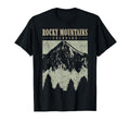 Rocky Mountains National Park Colorado T-Shirt - Custom Art Print Unisex - T-Shirt, Sweatshirt, Hoodie