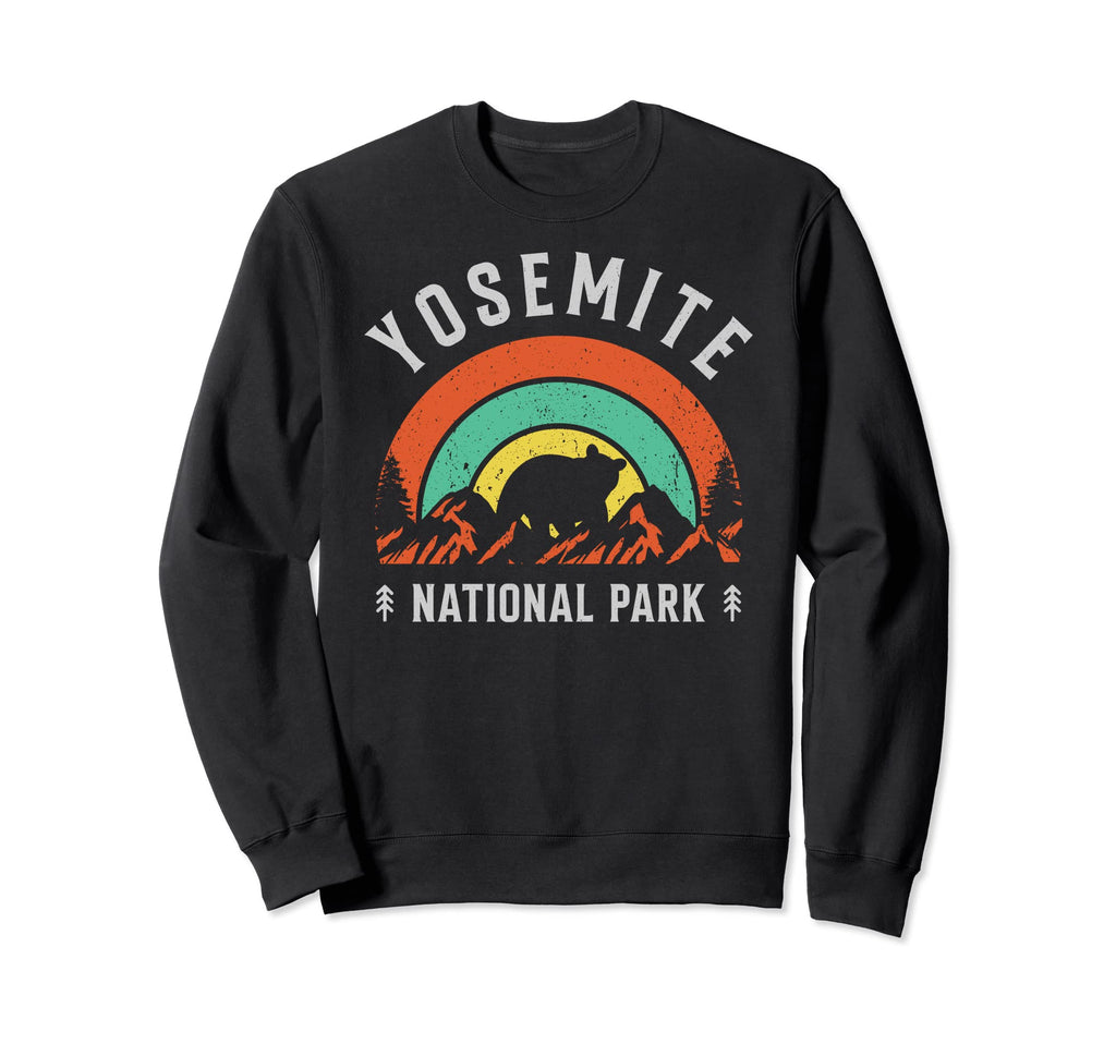 Yosemite National Park Sunset Sweatshirt - Aesthetic Graphic Unisex - T-Shirt, Sweatshirt, Hoodie