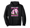 4 Year Old Birthday Soccer Themed Hoodie - Casual Everyday Wear for Adults - T-Shirt, Sweatshirt, Hoodie