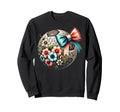 Soccer Player Lover Floral Flower Sweatshirt - Aesthetic Graphic for Adults - T-Shirt, Sweatshirt, Hoodie