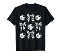 Coach Trainer Soccer Bow Coquette Mom T-Shirt - Minimalist Print Men Women - T-Shirt, Sweatshirt, Hoodie