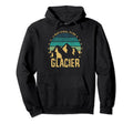Glacier National Park Us Glacier Hoodie - Streetwear Style for Adults - T-Shirt, Sweatshirt, Hoodie