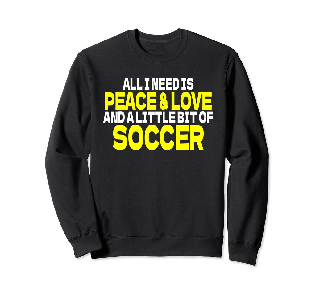 Football Football Player Outfit Peace Sweatshirt - Unique Graphic Unisex - T-Shirt, Sweatshirt, Hoodie