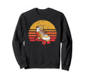 Distressed Roller Skate Sun Sweatshirt - Aesthetic Graphic Men Women - T-Shirt, Sweatshirt, Hoodie