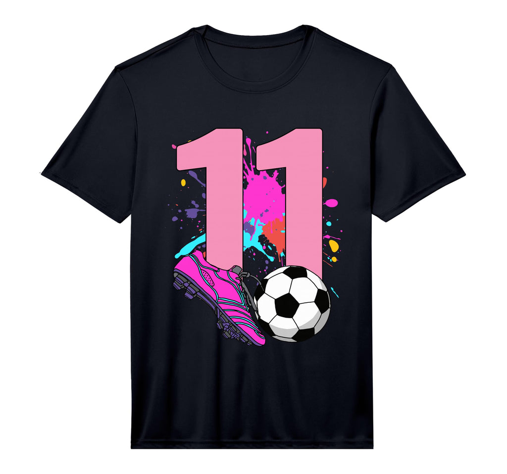 11Th Birthday Soccer Player T-Shirt - Fun Novelty Design for Adults - T-Shirt, Sweatshirt, Hoodie
