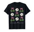 St Patricks Day Soccer Coquette Bow T-Shirt - Custom Art Print Men Women - T-Shirt, Sweatshirt, Hoodie