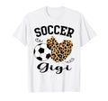 Soccer Gigi Heart Leopard Gigi T-Shirt - Fun Novelty Design for Adults - T-Shirt, Sweatshirt, Hoodie