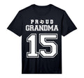 Number 15 Custom Proud Soccer T-Shirt - Fun Novelty Design for Adults - T-Shirt, Sweatshirt, Hoodie