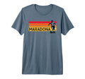 Diego Maradona Eighties Throwback T-Shirt - Unique Graphic Men Women - T-Shirt, Sweatshirt, Hoodie