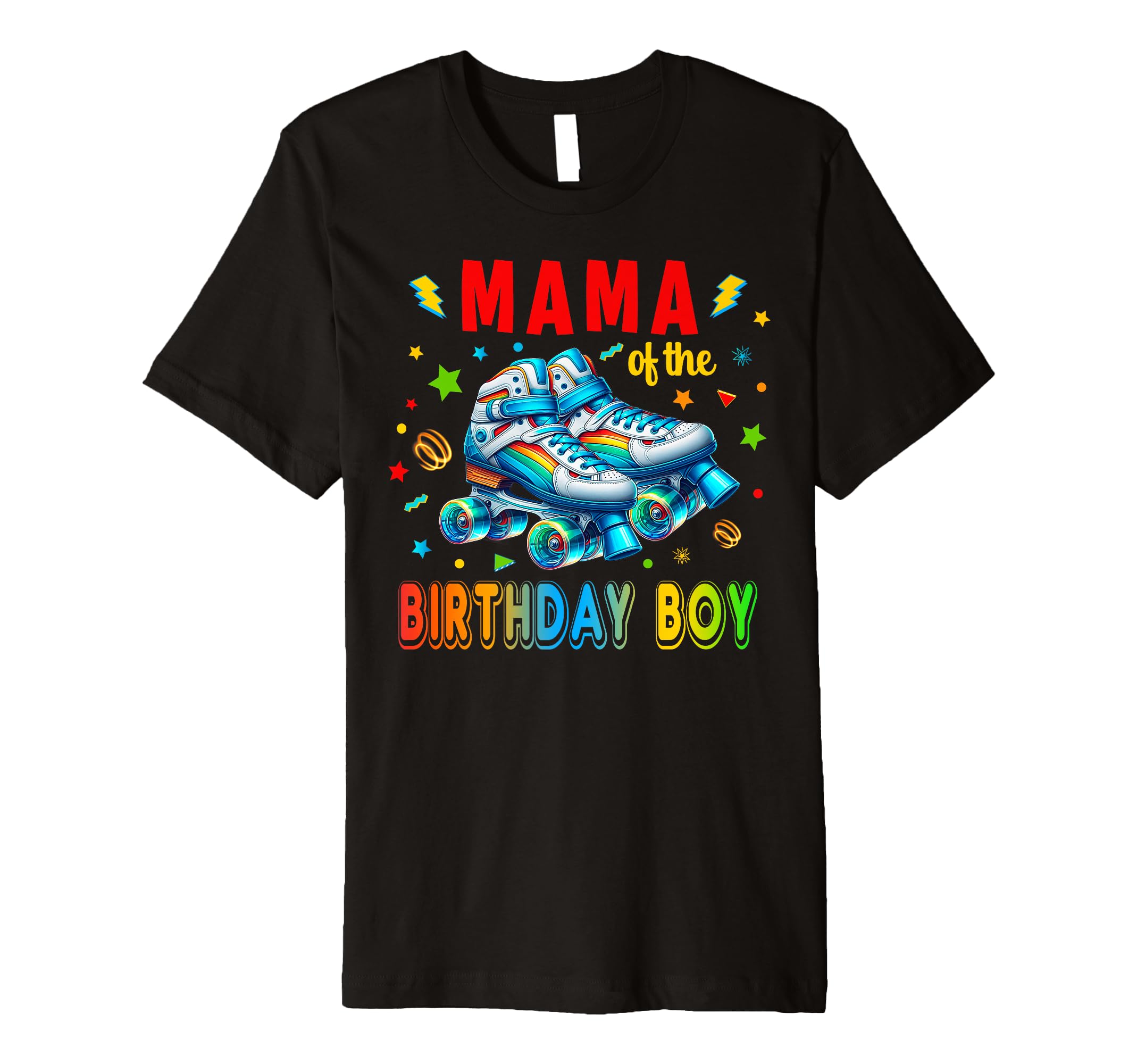 Roller Skates Birthday Party Skating T-Shirt - Aesthetic Graphic for Adults - T-Shirt, Sweatshirt, Hoodie