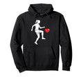 Soccer Valentines Day Heart Love Hoodie - Custom Art Print Unisex - T-Shirt, Sweatshirt, Hoodie