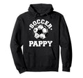 Soccer Pappy Soccer Ball Distressed Hoodie - Aesthetic Graphic for Adults - T-Shirt, Sweatshirt, Hoodie