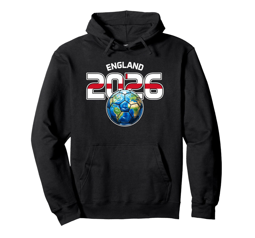England 2026 World Soccer Hoodie - Custom Art Print Men Women - T-Shirt, Sweatshirt, Hoodie