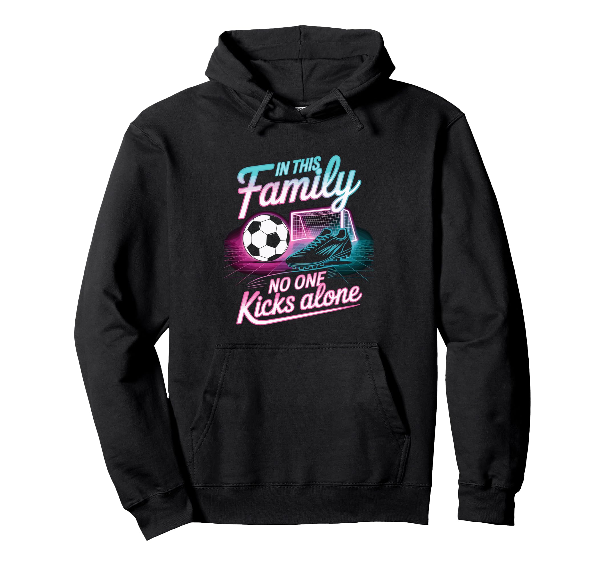 Soccer Football Family Matching Funny Hoodie - Aesthetic Graphic Men Women - T-Shirt, Sweatshirt, Hoodie