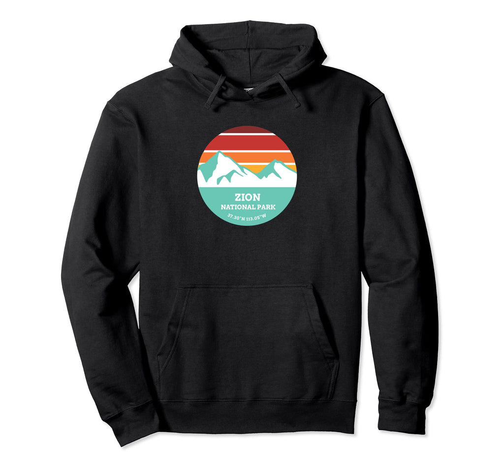 Zion National Park Mountain Hoodie - Aesthetic Graphic Unisex - T-Shirt, Sweatshirt, Hoodie