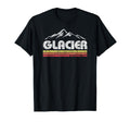 Glacier National Park Mountain T-Shirt - Custom Art Print Men Women - T-Shirt, Sweatshirt, Hoodie